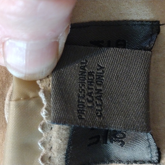 Uniform John Paul Richard Leather Jacket size L Blazer Button up vintage retro - Picture 6 of 8